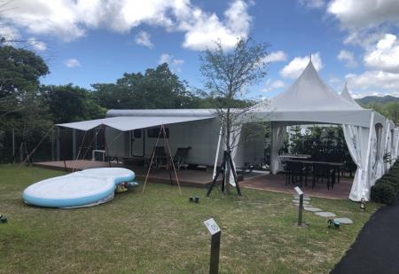 High Peak Cross Cable Tent for Camping & Glamping - 4Mx4M High Peak Cross Cable Tent for Camping & Glamping